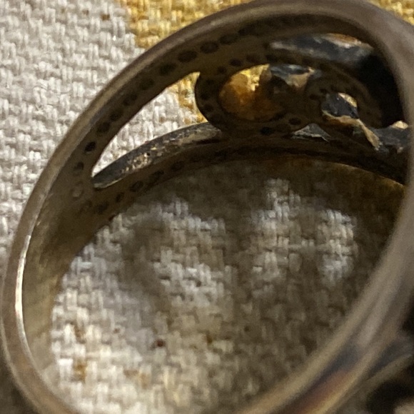 Carnelian Sterling Silver Ring size 7 - Picture 7 of 7